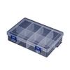 Flexible 8 Grid Storage Container Plastic Storage Case Home Organization Solution Perfect for Organizing Household Items