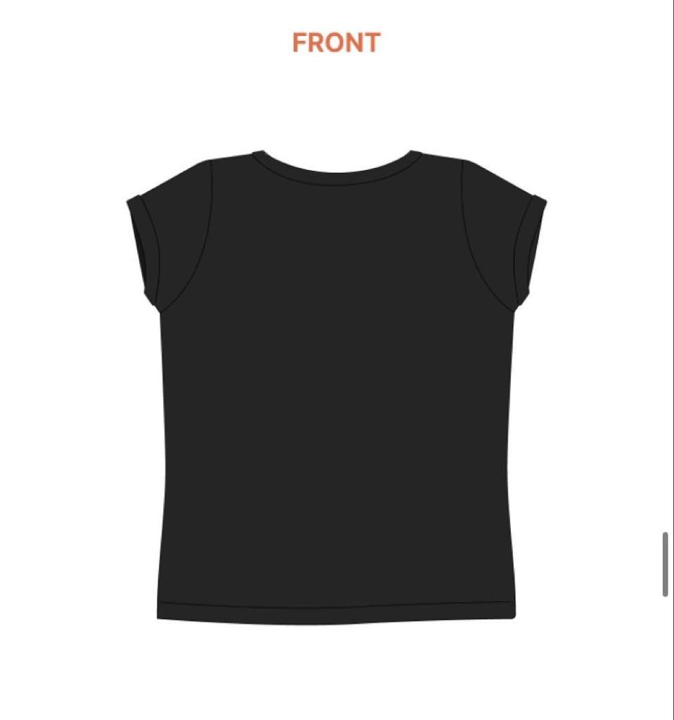 [USED] BLACKPINK Jennie Mantra T-shirt Black Size 2