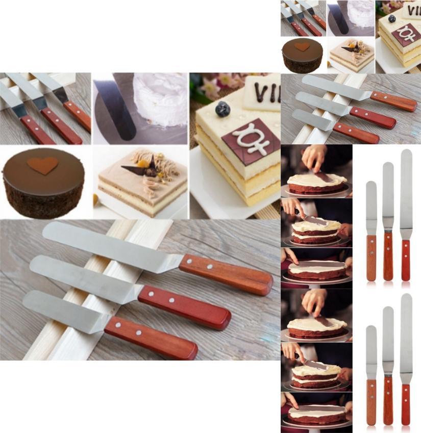 Thickening Cream Various Spatula Curved Scraping Cake Mounting Baking Tools