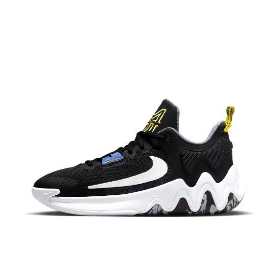 

Nike Giannis Immortality 2 GS Black White DQ1943-001 EU 37.5 чёрный/синий