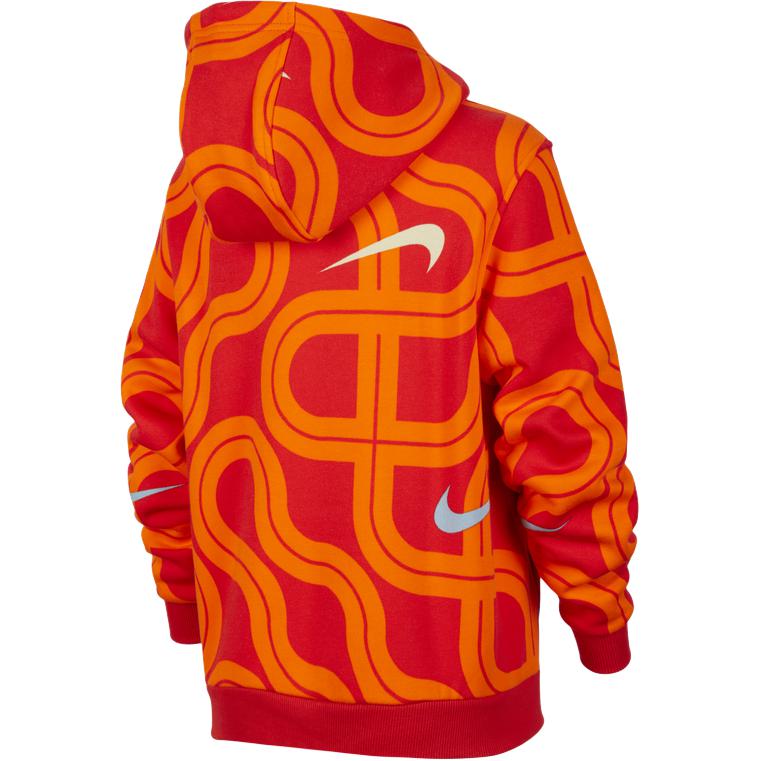 Nike Sportswear Club NSW Snake Welcoming Series Fleece Comfortable Knit Unisex Sweatshirt University-Red HV8964657