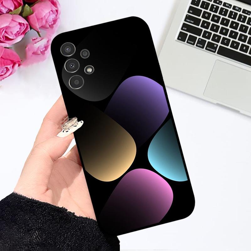 For Samsung A32 4G 5G Case A325 A326 TPU Silicone Matte Cartoon Phone Back Cover For Samsung Galaxy M32 5G SM-M326B Coque Bumper