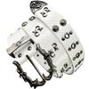 [SNOEAKRH] Western Belt for Men and Women, Vintage Style, Buckle Decoration, Leather-like, Vintage Look, Y2K, Punk, Rock, American Casual, Denim