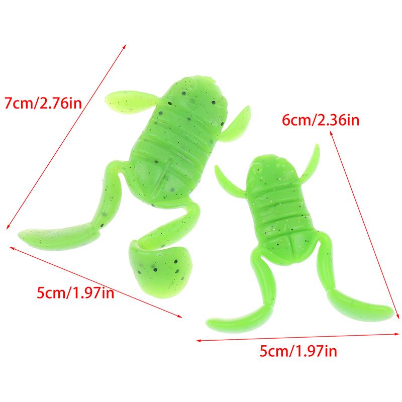 1 Stück Froschköder 5G 10G Weichplastikfrosch TPE Frösche Weichköder Spritzwasserfrösche Leicht zu haken Oberflächenköder Weichköder Lieblingsköder der Fische