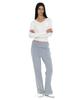 PARTIMENTO WOMEN Pwc V-Neck Pocket Pointed Wide Rib Knit_Ivory