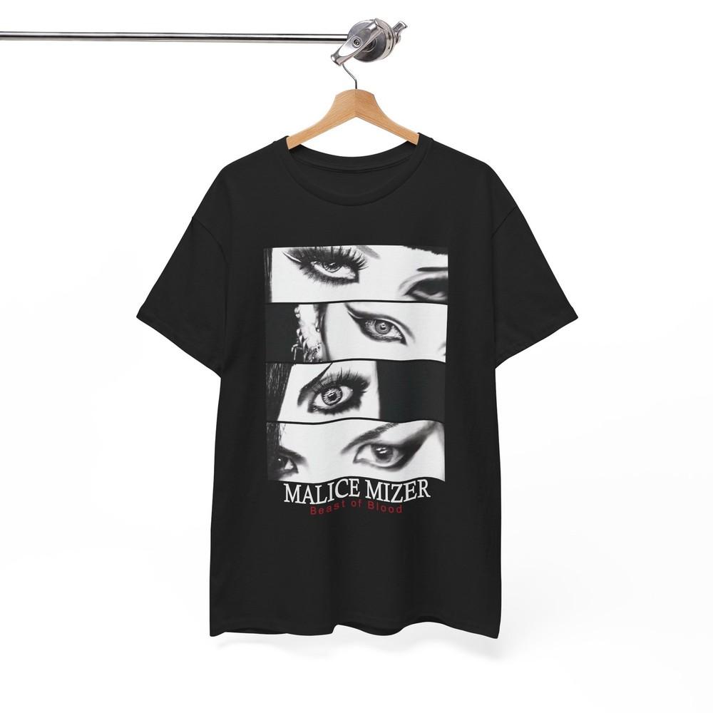 Malice Mizer Beast of Blood Eyes TShirt Visual Kei Goth JRock Merch Unisex T Unisex T-Shirt XL