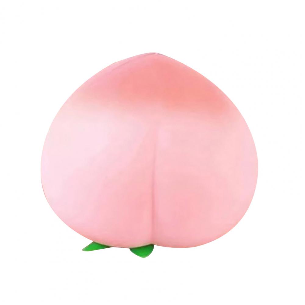 Toy Peach 2 Pcs Anxiety Easing Peach Squeeze Toys Realistic Fruit Shaped Fidget Stress Balls Anti-Stress Slow Decompression Set