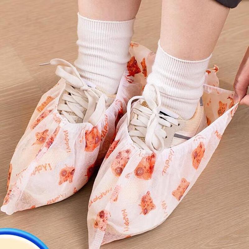 Mling Disposable Thick Cartoon Shoe Covers