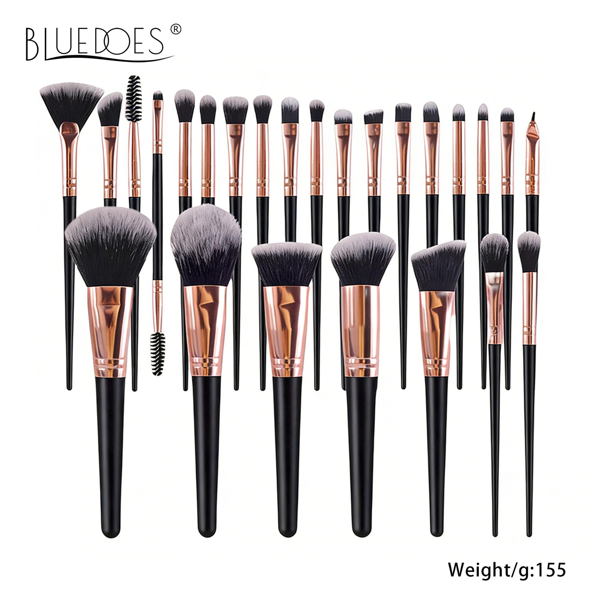 

Makeup Brush Set, 70 Pieces Large Combination Makeup Egg Eye Shadow Powder Brush Brush Bag Makeup Tools