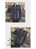 Heren Slim Fit Winter Denim Jas met Velvet en Lamswol Voering