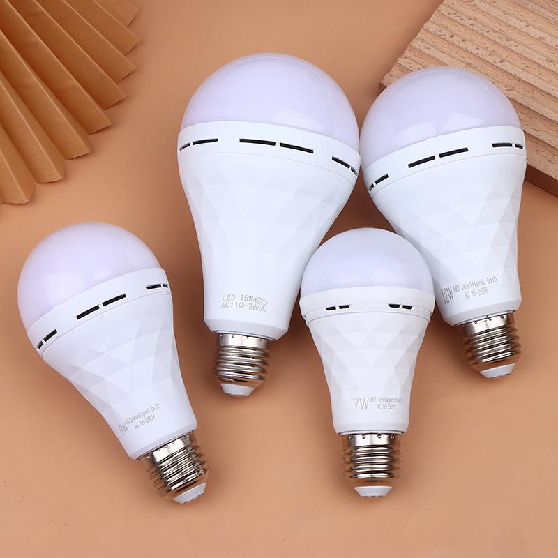7W/9W/12W/15W Emergency LED Light Bulb E27 Rechargeable Waterproof Touched Bulb For Power Outage Living Room Outdoor Camping