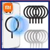 Xiaomi Универсальная магнитная наклейка, магнитное кольцо-адаптер, подходит для беспроводной зарядки Magsafe IPhone, круглое металлическое кольцо-пластина для сотового телефона