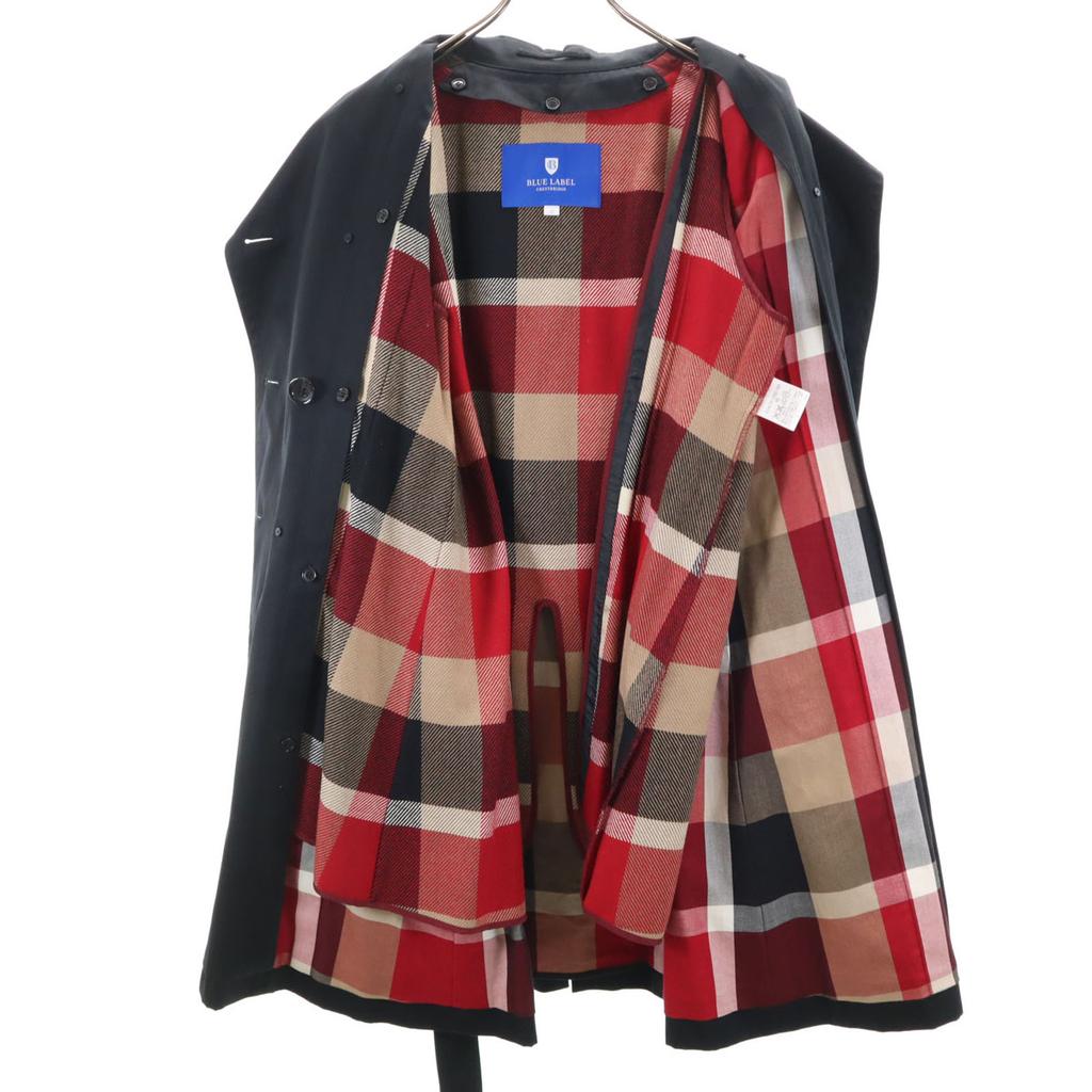 Manteau trench BLUE LABEL CRESTBRIDGE 40 noir Avec doublure Femmes Occasion