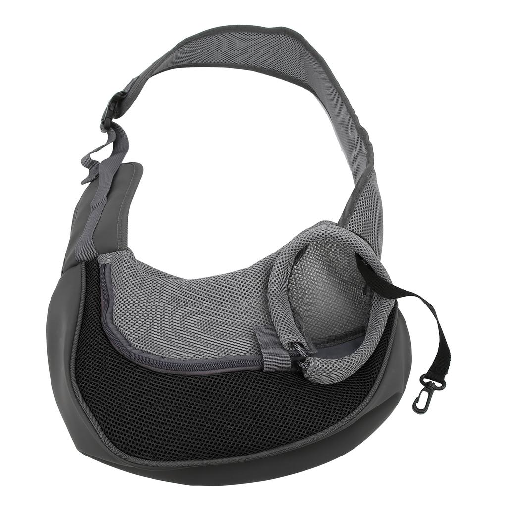 Pet Sling Carrier HandsFree Shoulder Tote Bag Pet Travel Pouch Bag Front Pocket Cat Carrier Bag for Walking Traveling