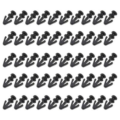 50 Pieces 1042065 Car Door Seal Clips Automotive Sealing Clamps Fastener Clamping Replacement for Mondeo MK2 MK3 MK4