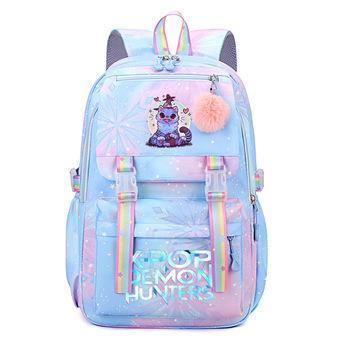 Backpack, Various Styles, Cartoon Heat Transfer, Digital Printing, Backpack, Large-Capacity Student Schoolbag