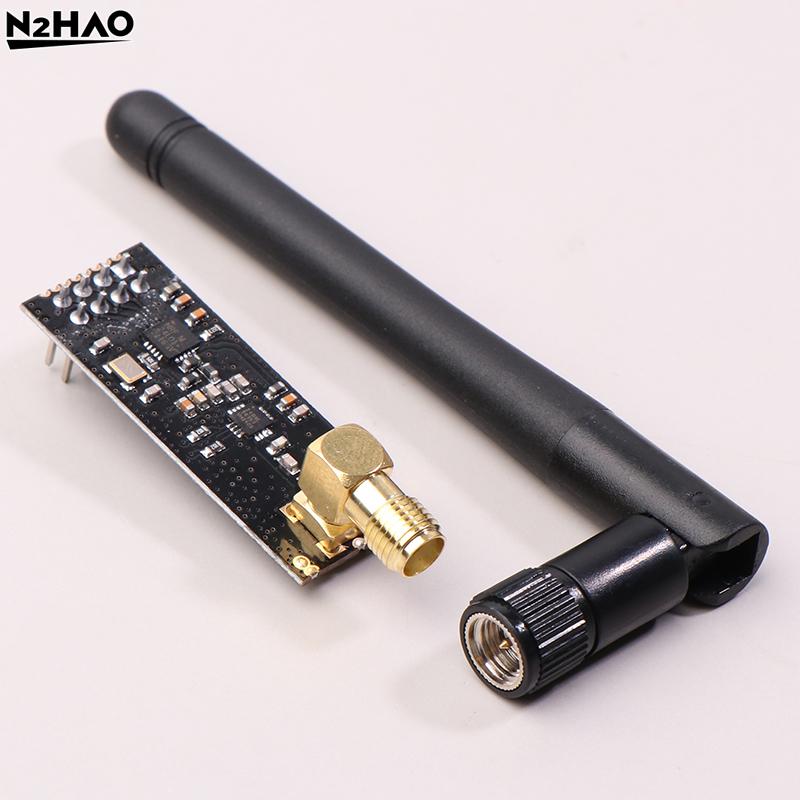 1 Stück 3-3,6V NRF24L01+PA+LNA Funkmodul mit Antenne 1000 Meter Reichweite FZ0410 -20-70 Grad