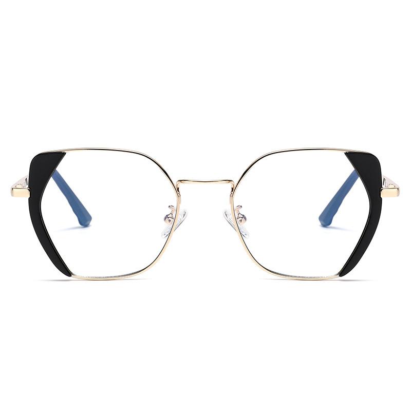 Cat'S Eye Color-Changing Optical Frame Female Tide Anti-Blue Light Glasses Frame Female