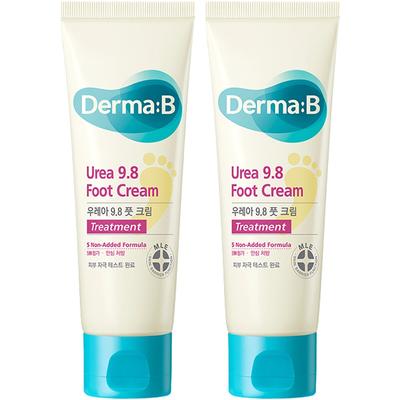 Dermaby Urea 9.8 Foot Cream, 80ml, 2 Units