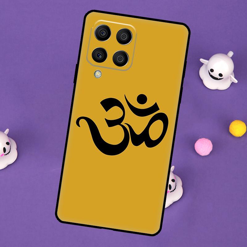 Aum Om Yoga Cover For Samsung Galaxy M54 M14 M34 M33 M13 M23 M53 M15 M55 M31 M51 M20 M30s M32 M52 Case