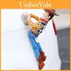 Jucărie de pluș moale și adorabilă Toy Story Woody și Buzz Mașinuță Păpușă Foarte Similară Personajelor din Desene Animate Perfectă ca Pandantiv pentru Mașină