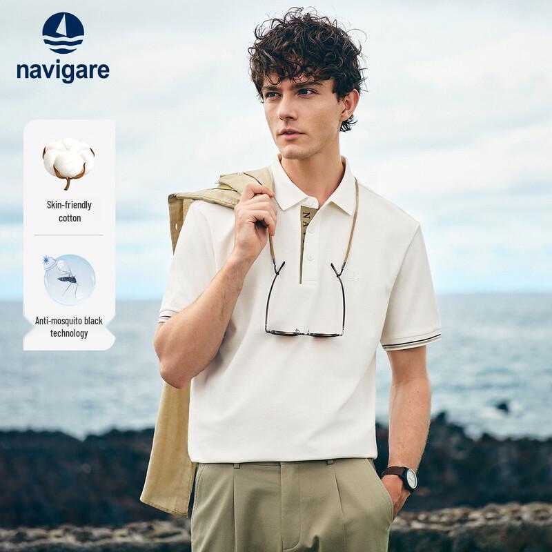 

Navigare Men s 2026 Spring Short Sleeve Polo T-Shirt L/50