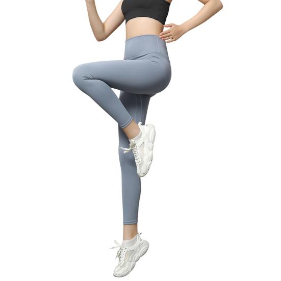 Yoga Pants High Waist Tummy Control Butt Lifting Leggings Slim Fit Stretchy Fitness Body Shaping Pants for Workout Yoga Pilates S