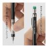 Pentel Graphlet Mechanical Pencil, PG504-DD, Metallic Gray, 0.4mm, Knurled Grip, Lead Hardness Indicator