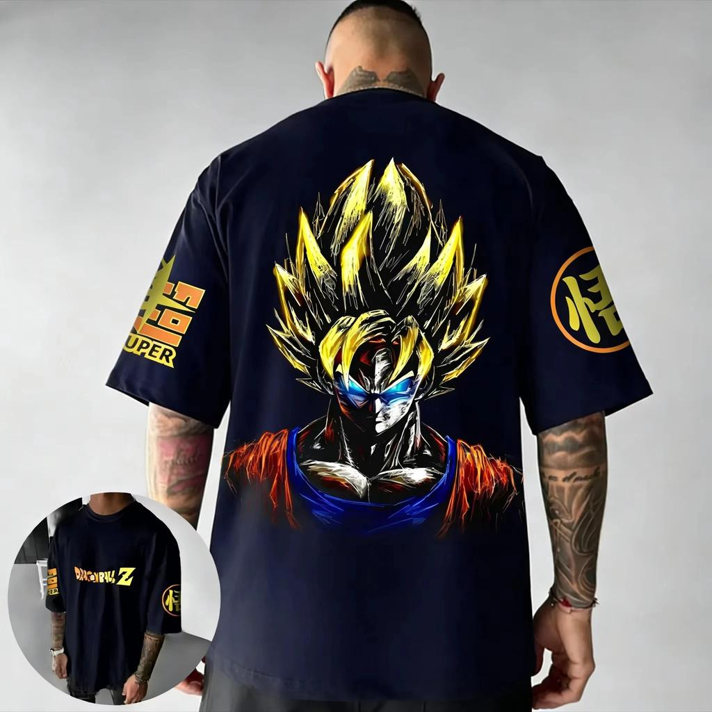 Japanese Anime ONE PIECE Summer T-shirt Casual Sports Fitness Loose Oversized Comfortable Cotton Short Sleeves for Men and Women