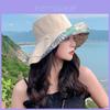 Fisherman Hat Women Summer Sun Protection With Wide Brim Foldable For Casual Outdoor Wear