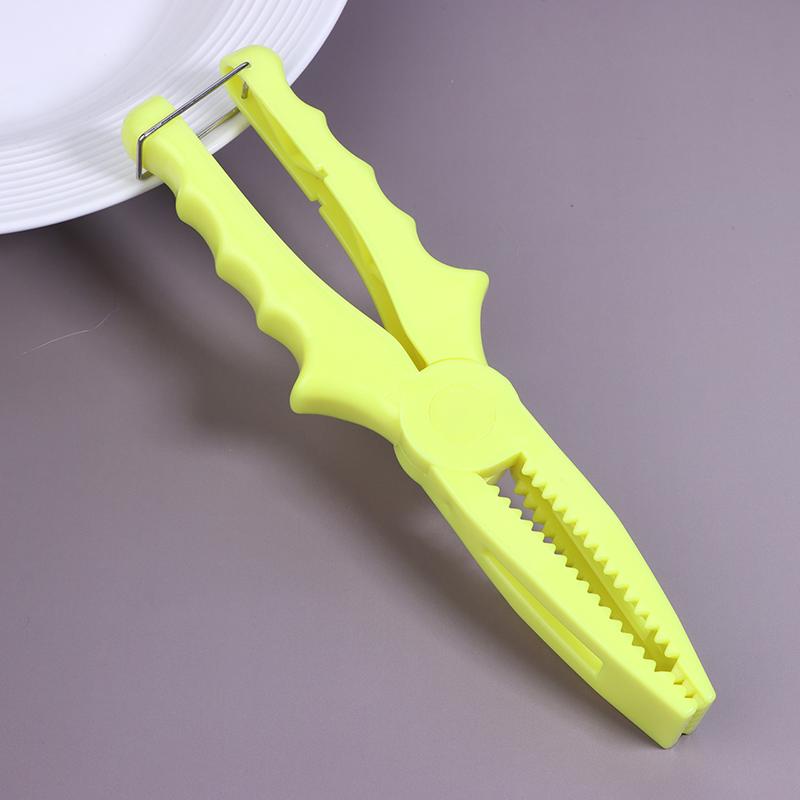 1Pc Non-Slip Fishing Pliers Abs Fish Clamp Fish Gripper Catcher Grip Catch Release Tool Hook Extractor Fish Body Holder Tongs