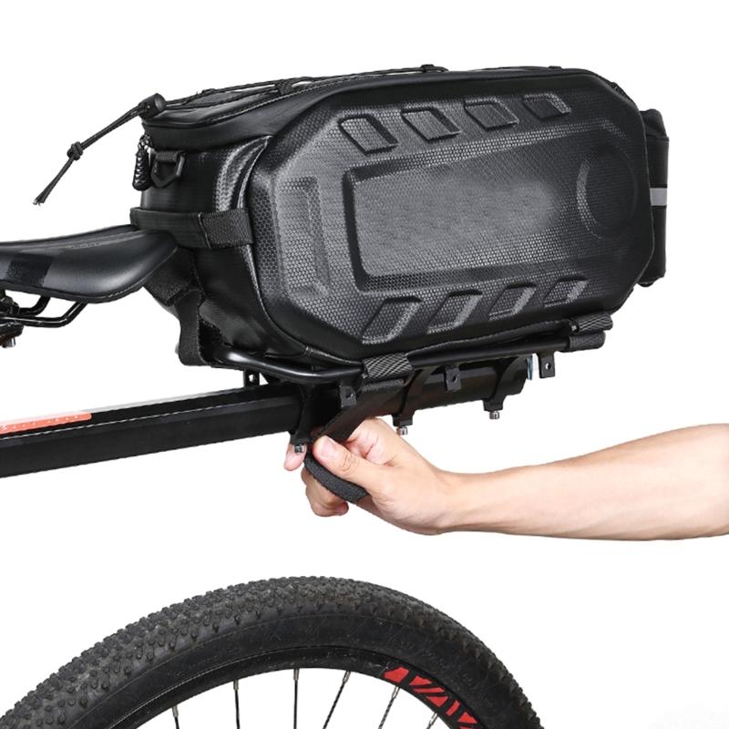 Waterproofs Bike Panniers Rack Bag Cycling Rear Seats Tail Storage Bag Large Capacity Bicycles Trunk Panniers Bag