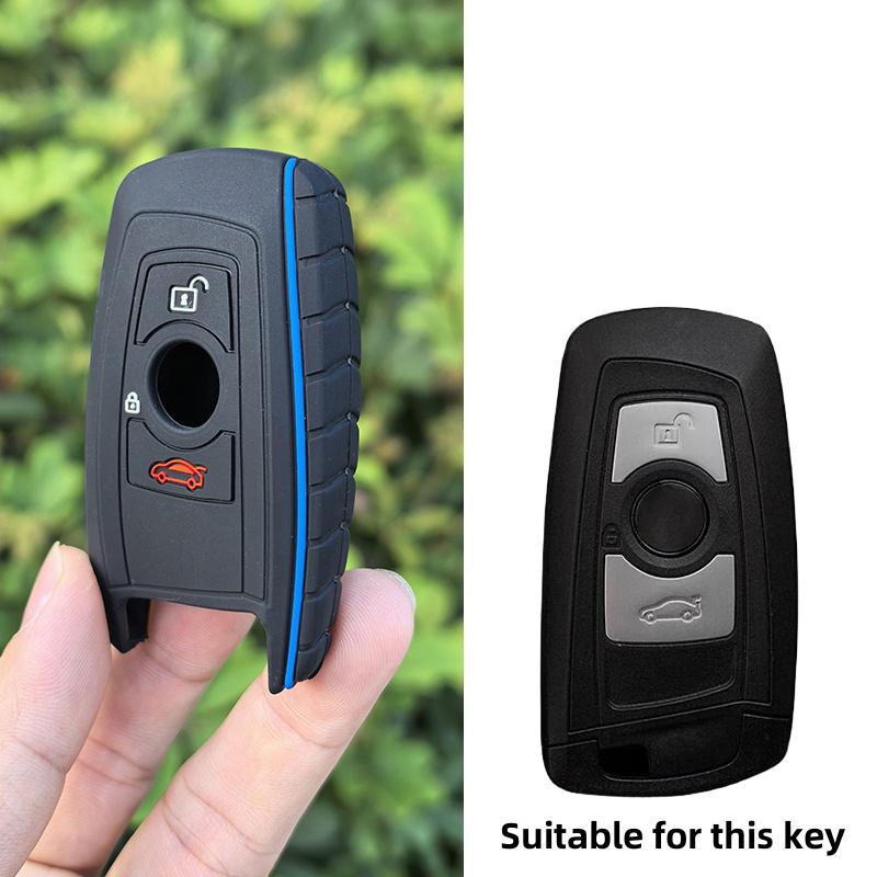 New silicone key fob cover case protect skin hood for BMW F10 F20 F30 Z4 X1 X3 X4 M1 M2 M3 E90 1 2 3 5 7 SERIES Remote keyless