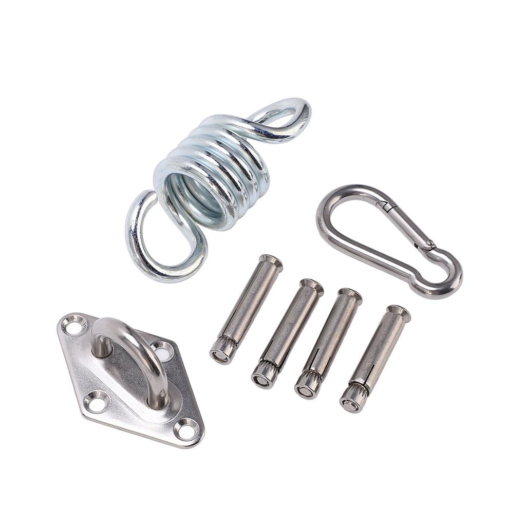Hammock Ceiling Hanger 550lb Bearing Swing Mount Suspension Tool Kit with Diamond Shape Buckle for Yoga Sandbag