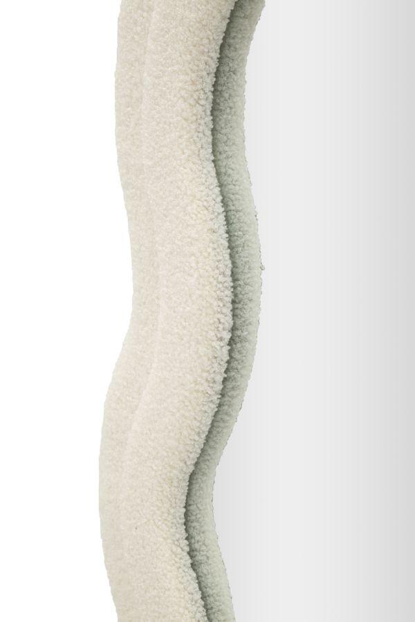 Wandspiegel Teddy Creme Cm 60X4X160