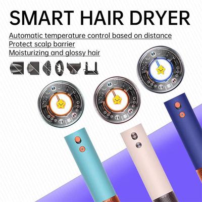 Professional Leafless Hair Dryer, Low Noise, Constant Temperature, Quick Drying, Negative Hair Care, High Power Hair Dryer