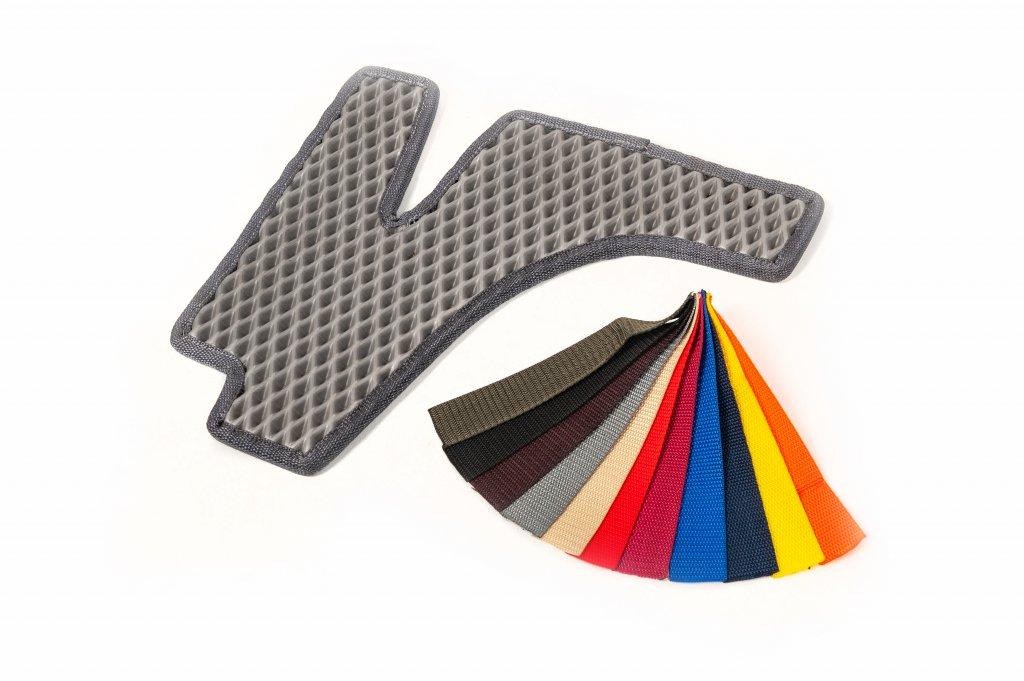 Polyurethane Door Sill Mats (2 Pcs, EVA, Gray) for Citroen Jumper 2007-2025