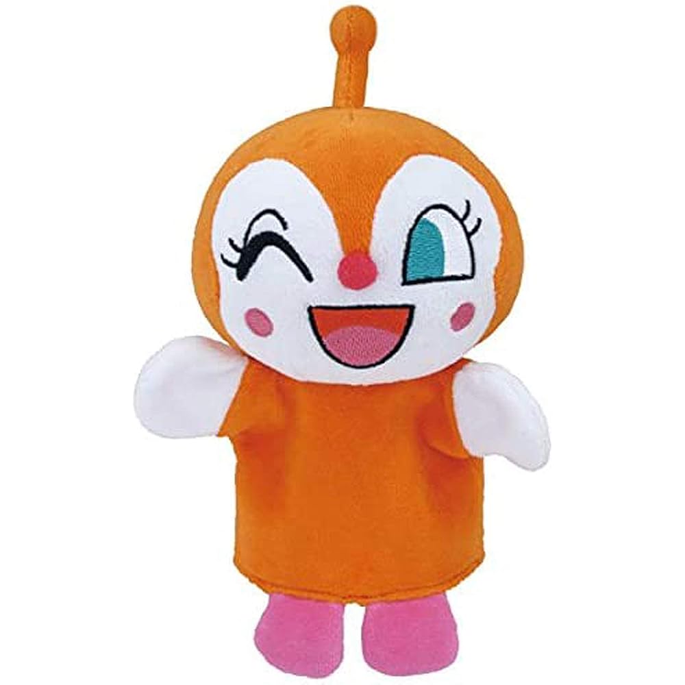 Yoshitoku Hand Puppet S Dokin-chan Soft Plush Toy for Kids 30cm