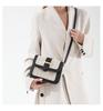 2024 Spring/Summer Women's Knitted Colorblock Straw Handbag – Mori Style