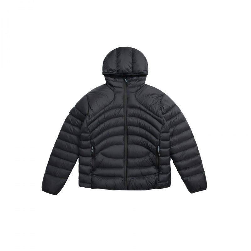 Mens Lightweight Down Jacket 90% White Duck Water-Resistant Hooded Outdoor Coat YKK Zipper