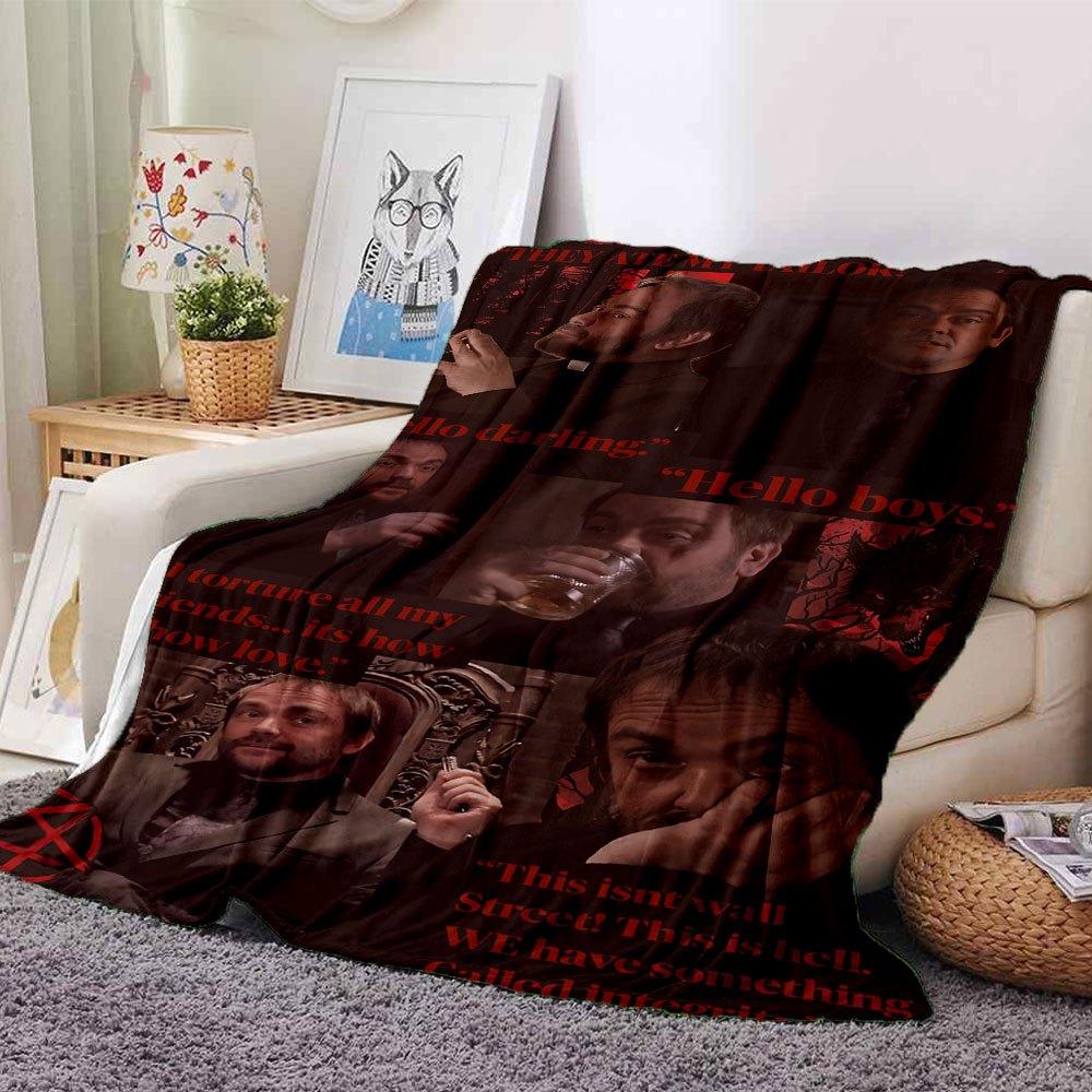 1pc Supernatural 27 Blanket Soft Warm Throw for Home, Office, Travel All Season Cozy Bedding Gift, Office Cozy Accessory