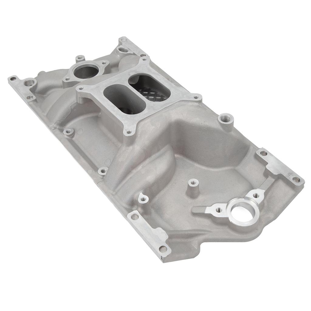 Intake Manifold Vortec Dual Plane Efficient Performance Cast Aluminum for SBC 350 383 1997 and Up