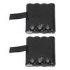 2 Pcs Radio Battery Replacement 4.8V 800mAh Battery for BP38 BP39 BP40 BT537 BT1013 FPB9404 GMR635