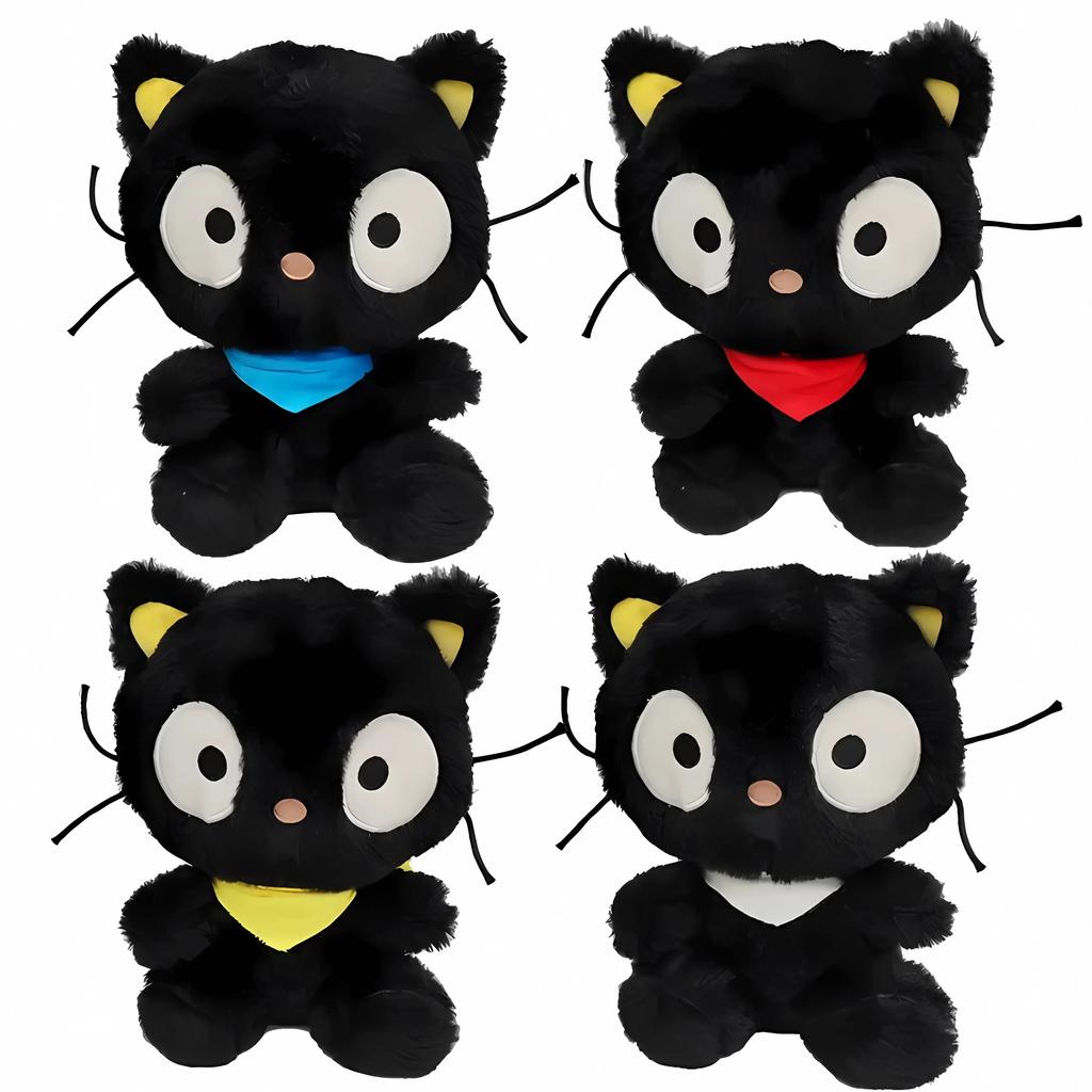 10Pcs New Kawaii Chococat Plush Chocolate Cat Cute Plush Doll Toy Children's Soothing Toy Birthday Gift