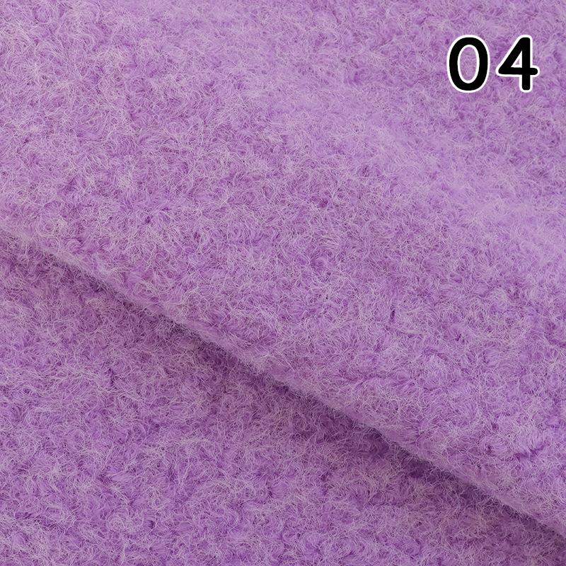 

100x150cm Cashmere Wool Fabric Soft Terry Woolen Fleece Fabric For Diy Sewing Fashion Autumn Winterr Dress Coat Bag Crafts 100x150cm