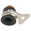 Faucet Adapter Tap Connectors Garden Black Kitchen Rubber Stainless Steel For 1/2inch To 3/4inch Expansion Tools