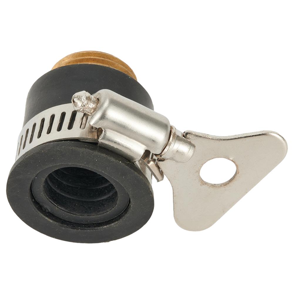 Faucet Adapter Tap Connectors Garden Black Kitchen Rubber Stainless Steel For 1/2inch To 3/4inch Expansion Tools