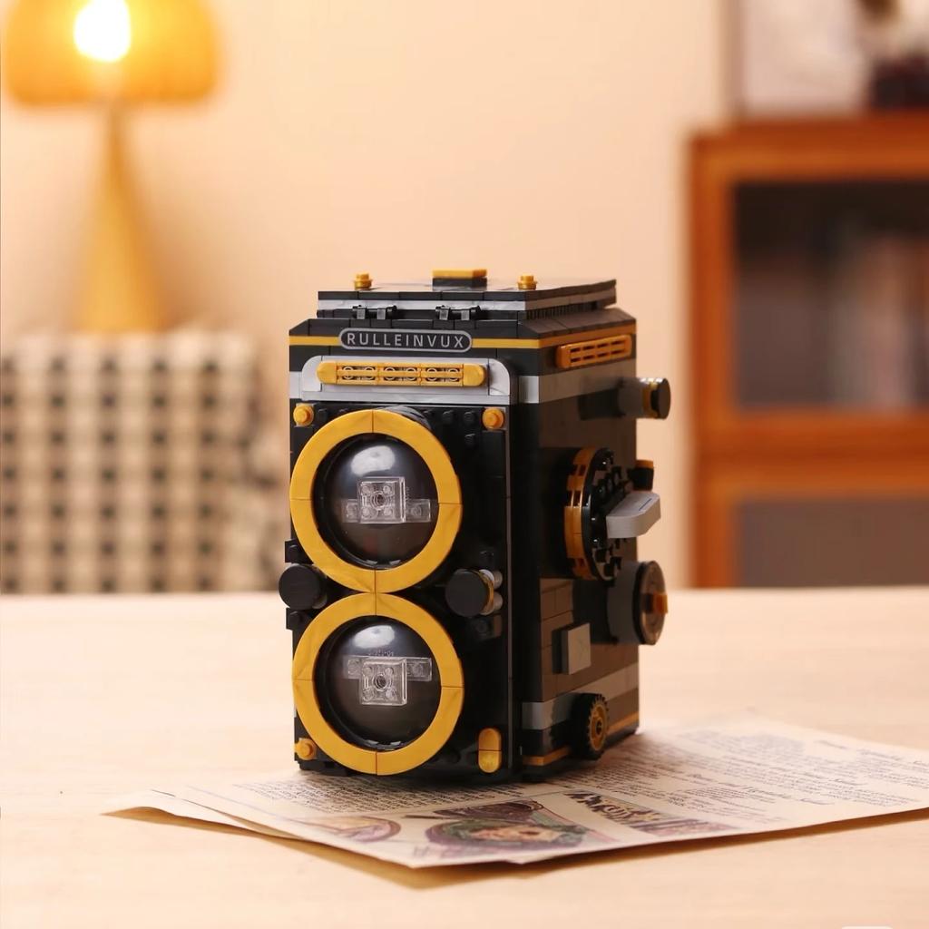 MINI Blocks Building Toys Puzzle Projector Camera Telephone Coffee Machine Bricks Home Decor Holiday Gifts