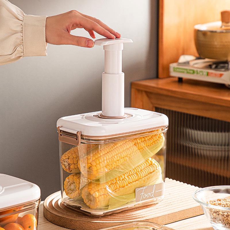 Five Grains Kitchen Vacuum-Sealed Food Storage Jar