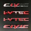 3D Car Personalized Metal Label For The Trunk Sticker For Civic Accord City CR-V Jade Fit Odyssey Hybrid Car Accessories